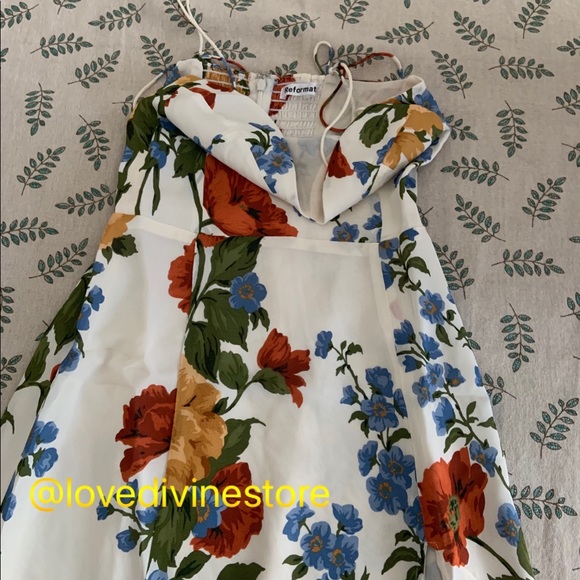 NWOT❤️ Reformation Juliette Dress Formosa - Picture 9 of 10